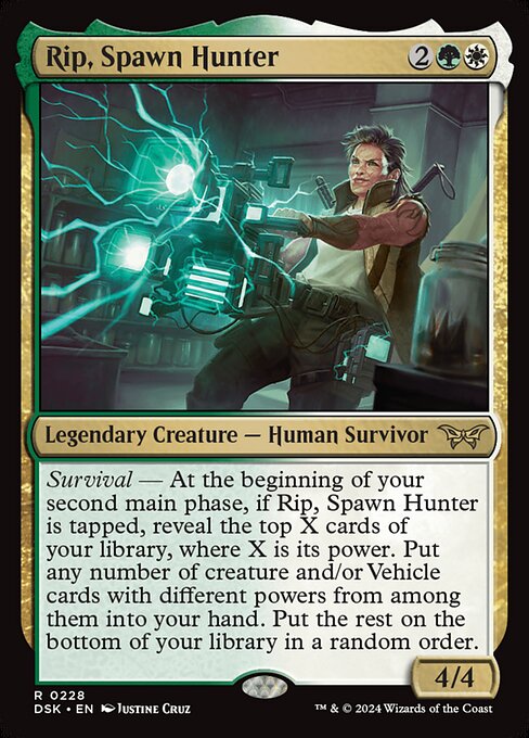 Magic the Gathering Card - Rip, Spawn Hunter - MTG Circle