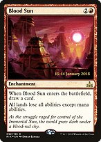 Magic the Gathering Card - Blood Sun - MTG Circle