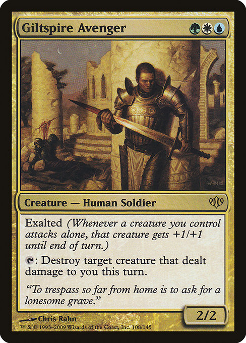 Magic the Gathering Card - Giltspire Avenger - MTG Circle