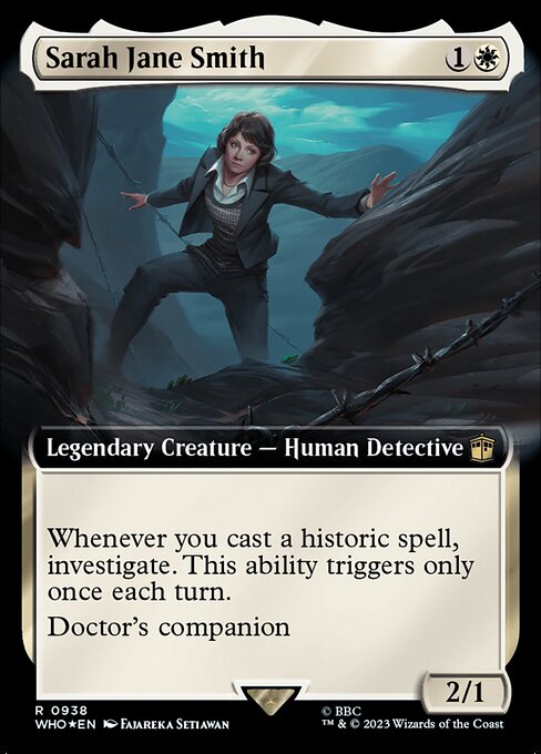 Magic the Gathering Card - Sarah Jane Smith - MTG Circle