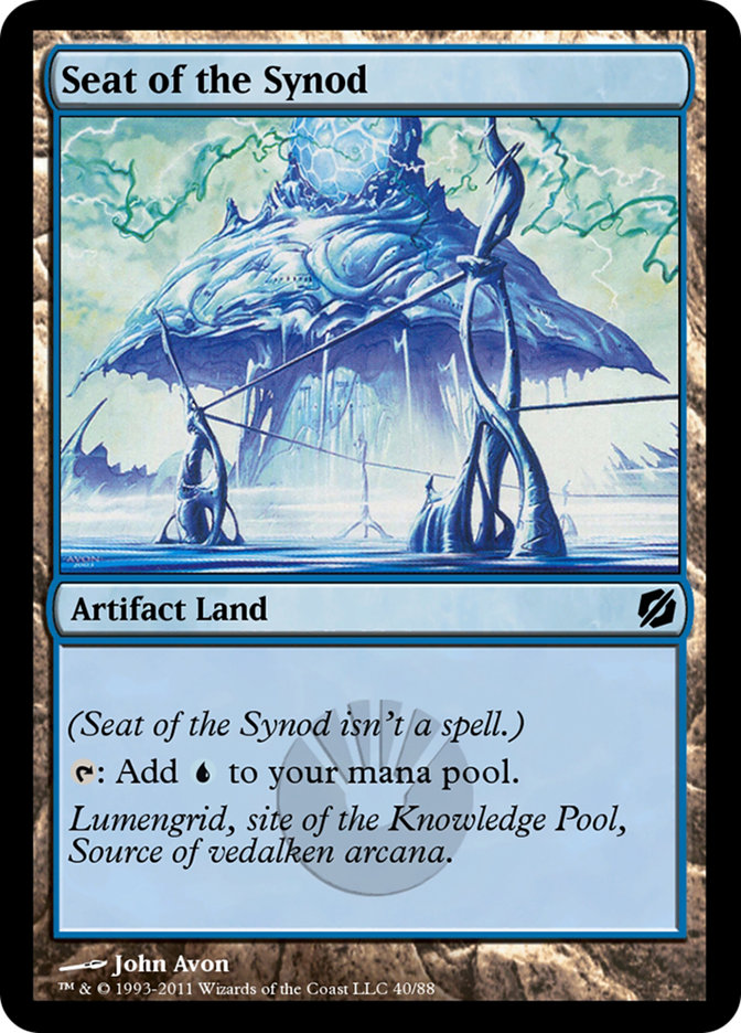 Magic the Gathering Card - Seat of the Synod - MTG Circle