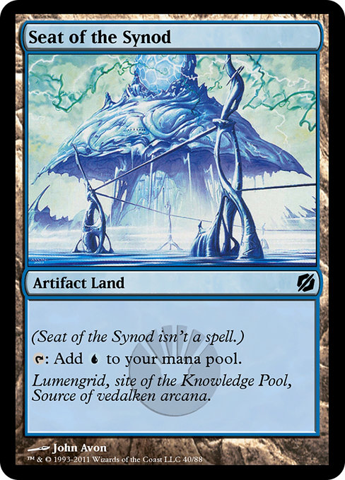 Magic the Gathering Card - Seat of the Synod - MTG Circle