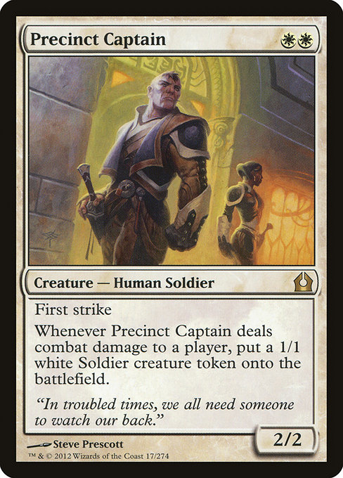 Magic the Gathering Card - Precinct Captain - MTG Circle