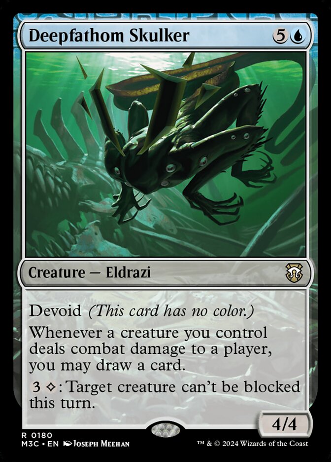Magic the Gathering Card - Deepfathom Skulker - MTG Circle