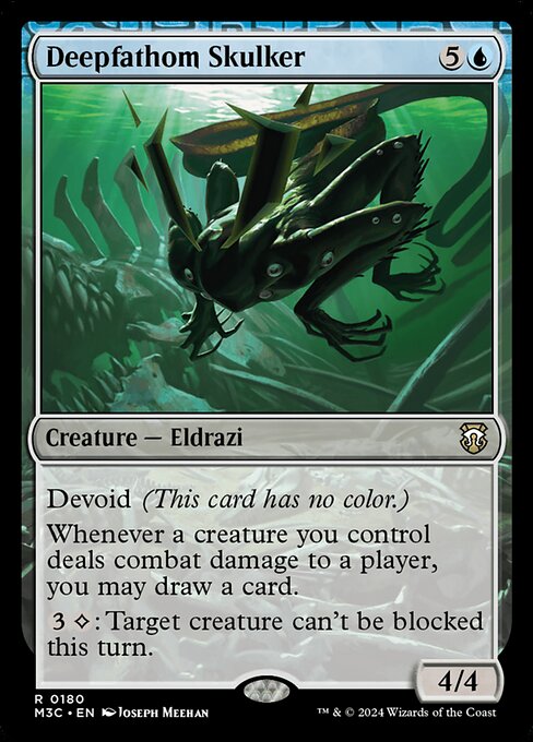 Magic the Gathering Card - Deepfathom Skulker - MTG Circle