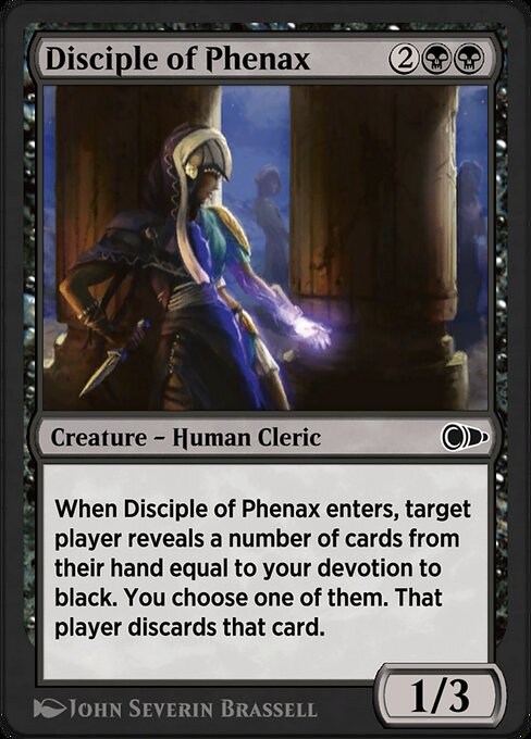 Magic the Gathering Card - Disciple of Phenax - MTG Circle
