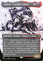 Magic the Gathering Card - Kethek, Crucible Goliath - MTG Circle