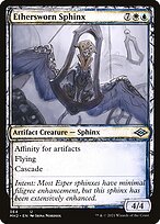 Magic the Gathering Card - Ethersworn Sphinx - MTG Circle