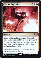 Magic the Gathering Card - Corpse Explosion - MTG Circle