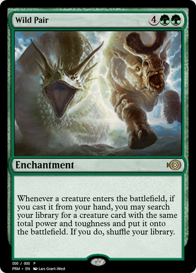 Magic the Gathering Card - Wild Pair - MTG Circle