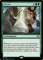 Magic the Gathering Card - Wild Pair - MTG Circle