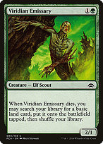 Magic the Gathering Card - Viridian Emissary - MTG Circle