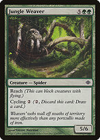 Magic the Gathering Card - Jungle Weaver - MTG Circle