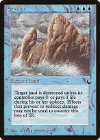 Magic the Gathering Card - Erosion - MTG Circle