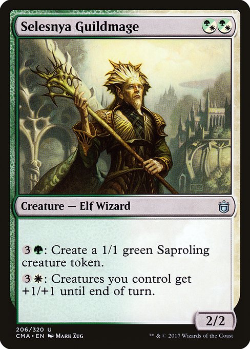 Magic the Gathering Card - Selesnya Guildmage - MTG Circle