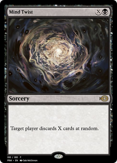 Magic the Gathering Card - Mind Twist - MTG Circle