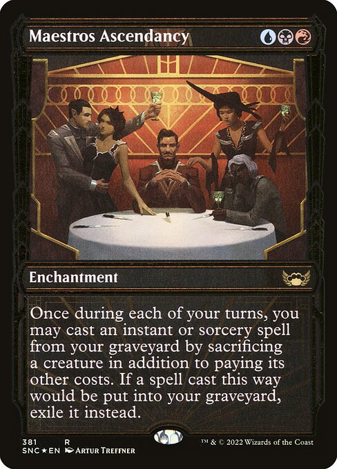 Magic the Gathering Card - Maestros Ascendancy - MTG Circle