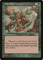 Magic the Gathering Card - Saproling Cluster - MTG Circle