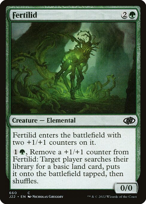 Magic the Gathering Card - Fertilid - MTG Circle