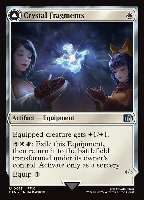 Magic the Gathering Card - Crystal Fragments - MTG Circle