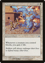 Magic the Gathering Card - Noble Stand - MTG Circle