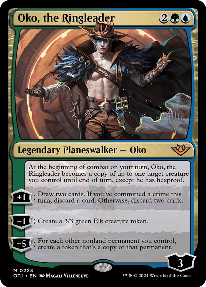 Magic the Gathering Card - Oko, the Ringleader - MTG Circle