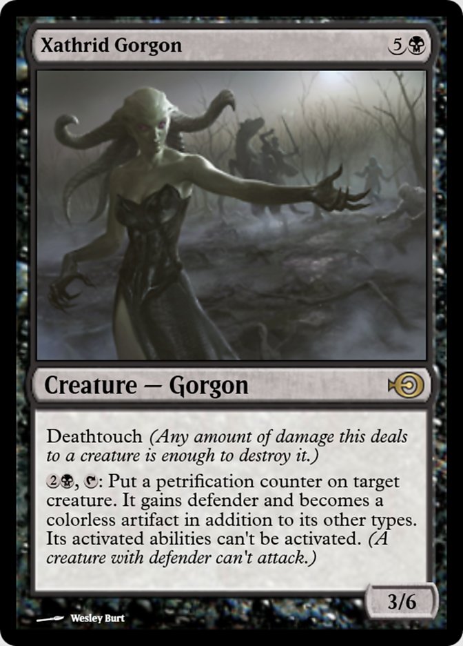 Magic the Gathering Card - Xathrid Gorgon - MTG Circle