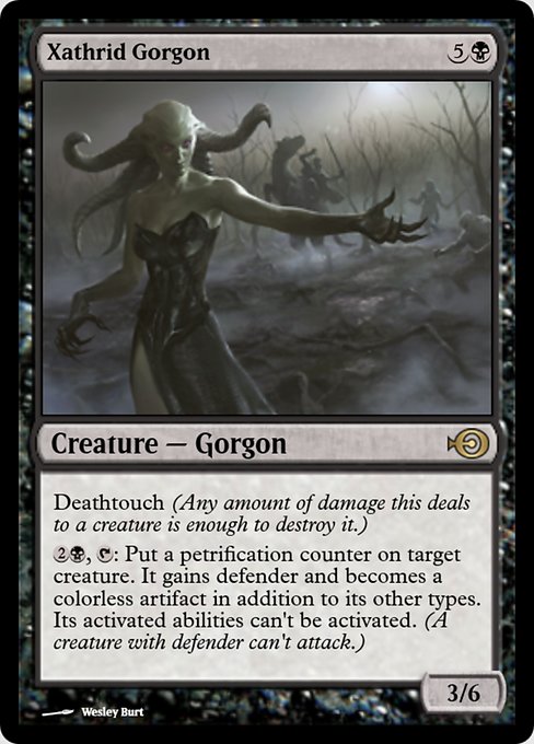 Magic the Gathering Card - Xathrid Gorgon - MTG Circle