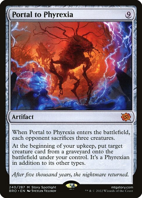 Magic the Gathering Card - Portal to Phyrexia - MTG Circle