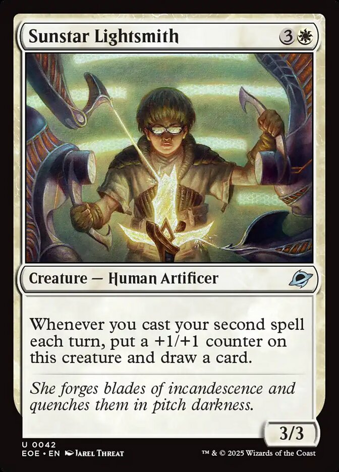 Magic the Gathering Card - Sunstar Lightsmith - MTG Circle