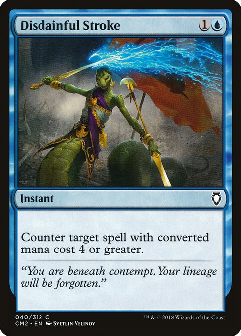 Magic the Gathering Card - Disdainful Stroke - MTG Circle