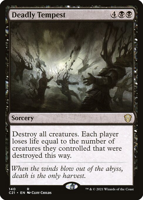 Magic the Gathering Card - Deadly Tempest - MTG Circle