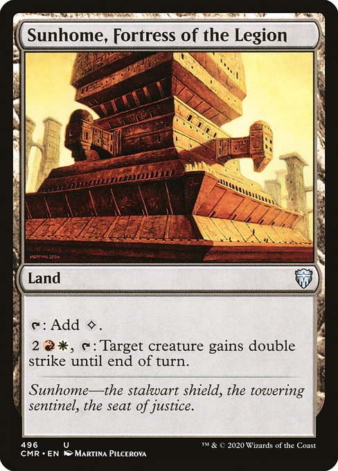 Magic the Gathering Card - Sunhome, Fortress of the Legion - MTG Circle