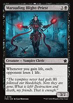 Magic the Gathering Card - Marauding Blight-Priest - MTG Circle