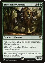 Magic the Gathering Card - Treeshaker Chimera - MTG Circle