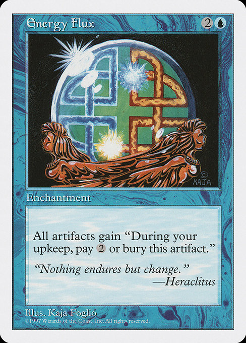 Magic the Gathering Card - Energy Flux - MTG Circle