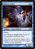 Magic the Gathering Card - Illusory Angel - MTG Circle