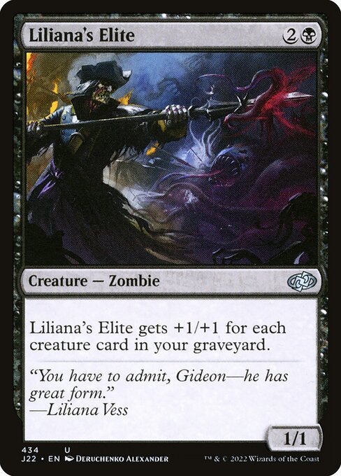 Magic the Gathering Card - Liliana's Elite - MTG Circle