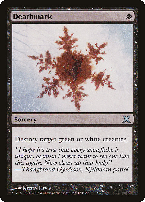 Magic the Gathering Card - Deathmark - MTG Circle