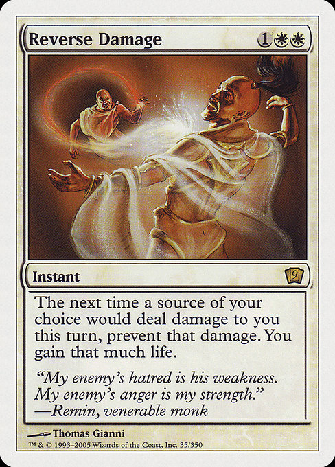 Magic the Gathering Card - Reverse Damage - MTG Circle