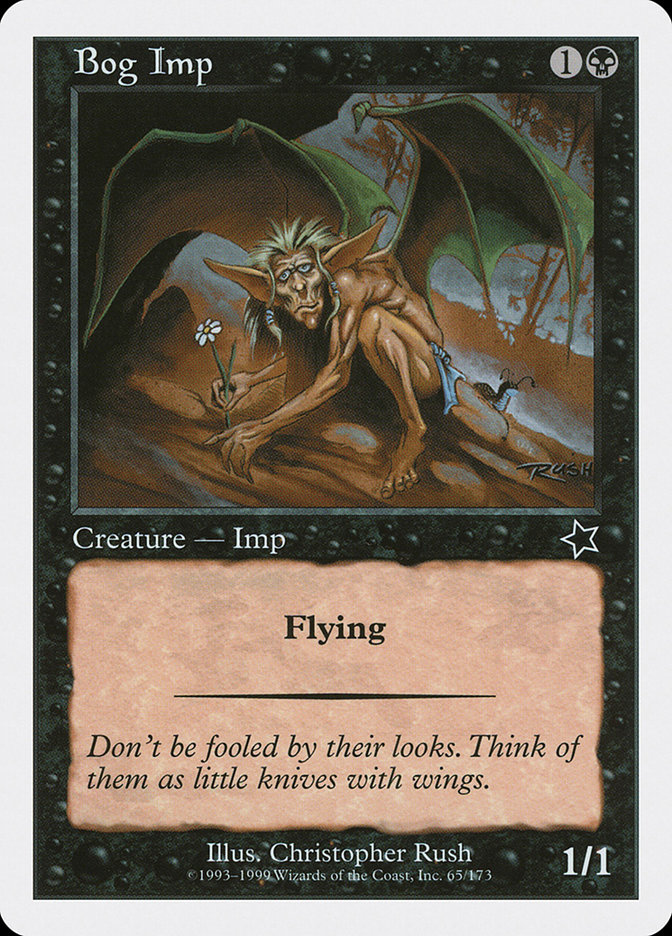 Magic the Gathering Card - Bog Imp - MTG Circle