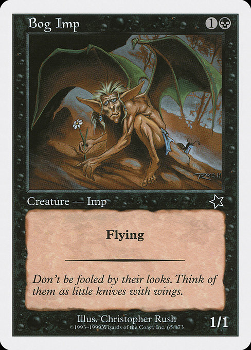 Magic the Gathering Card - Bog Imp - MTG Circle