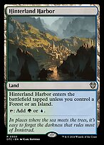 Magic the Gathering Card - Hinterland Harbor - MTG Circle