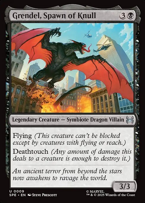 Magic the Gathering Card - Grendel, Spawn of Knull - MTG Circle