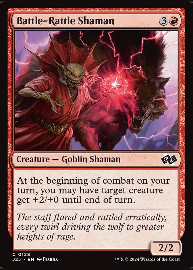 Magic the Gathering Card - Battle-Rattle Shaman - MTG Circle