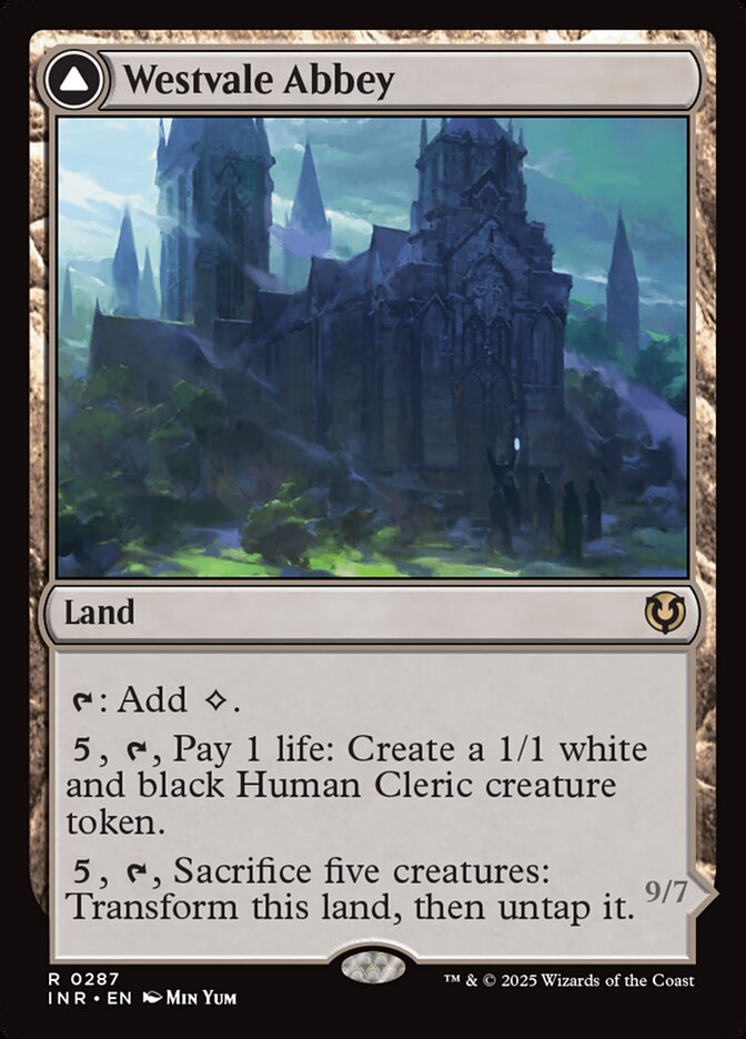 Magic the Gathering Card - Westvale Abbey - MTG Circle