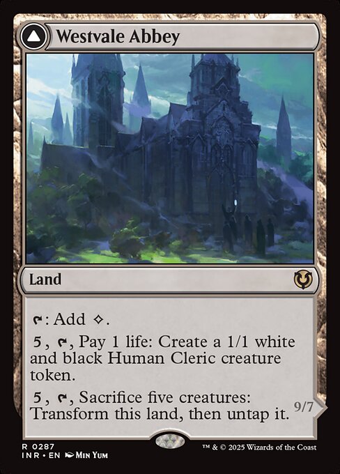 Magic the Gathering Card - Westvale Abbey - MTG Circle
