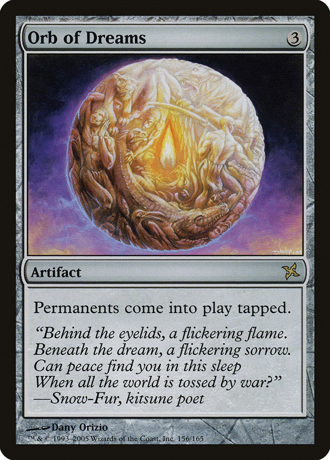 Magic the Gathering Card - Orb of Dreams - MTG Circle
