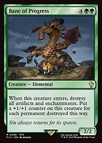 Magic the Gathering Card - Bane of Progress - MTG Circle