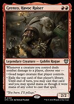 Magic the Gathering Card - Grenzo, Havoc Raiser - MTG Circle